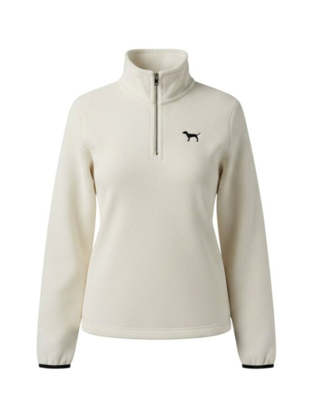 PINK Women's Victoria's Secret Fleece Pullover S White